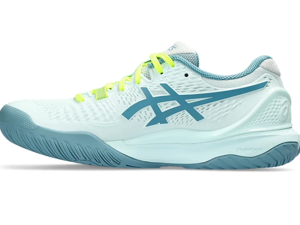 Hot ASICS GEL-RESOLUTION 9 Soothing Sea/Gris Blue