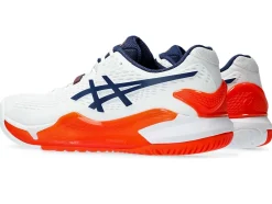 Cheap ASICS GEL-RESOLUTION 9 White/Blue Expanse