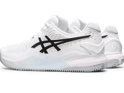 Online ASICS GEL-RESOLUTION 9 CLAY White/Black