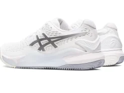 Flash Sale ASICS GEL-RESOLUTION 9 CLAY White/Pure Silver