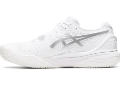 Flash Sale ASICS GEL-RESOLUTION 9 CLAY White/Pure Silver