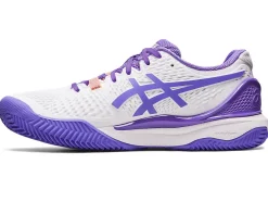 Online ASICS GEL-RESOLUTION 9 CLAY White/Amethyst