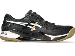 Sale ASICS GEL-RESOLUTION 9 CLAY Black/Camel