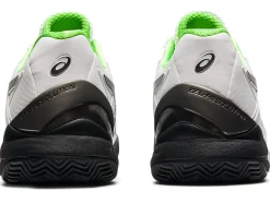 Hot ASICS GEL-RESOLUTION 8 CLAY White/Green Gecko