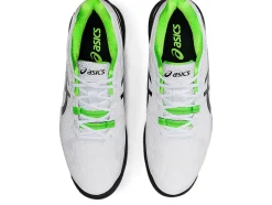 Hot ASICS GEL-RESOLUTION 8 CLAY White/Green Gecko
