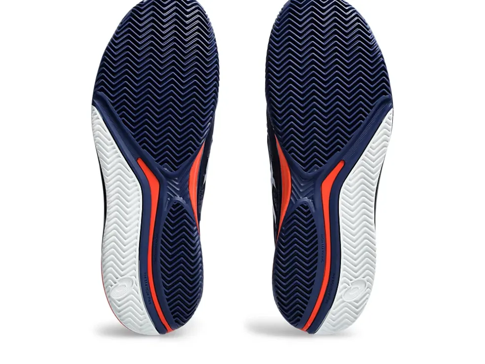 New ASICS GEL-RESOLUTION 9 CLAY Blue Expanse/Pure Silver