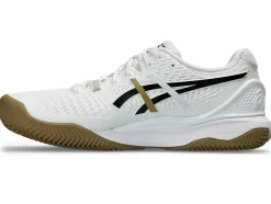 Shop ASICS GEL-RESOLUTION 9 CLAY White/Black