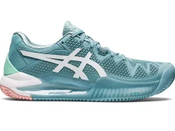 Online ASICS GEL-RESOLUTION 8 CLAY Smoke Blue/White