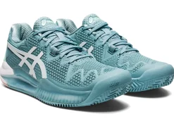 Online ASICS GEL-RESOLUTION 8 CLAY Smoke Blue/White