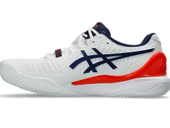 Store ASICS GEL-RESOLUTION 9 CLAY White/Blue Expanse