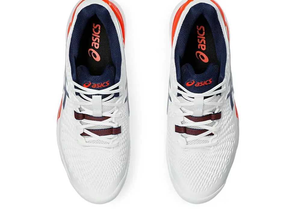 Store ASICS GEL-RESOLUTION 9 CLAY White/Blue Expanse