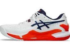 Store ASICS GEL-RESOLUTION 9 CLAY White/Blue Expanse