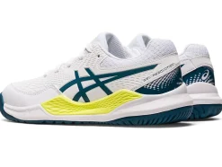 Sale ASICS GEL-RESOLUTION 9 GRADE SCHOOL White/Restful Teal