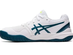 Sale ASICS GEL-RESOLUTION 9 GRADE SCHOOL White/Restful Teal