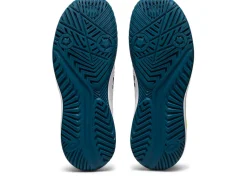 Sale ASICS GEL-RESOLUTION 9 GRADE SCHOOL White/Restful Teal
