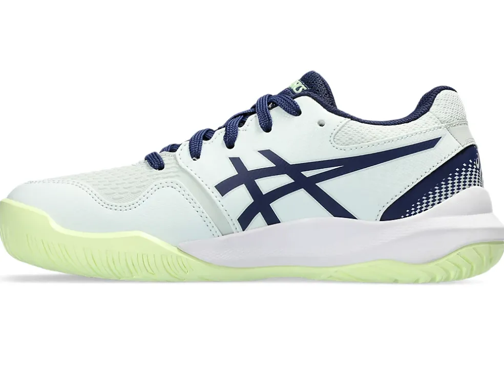 Flash Sale ASICS GEL-RESOLUTION 9 GRADE SCHOOL Pale Mint/Blue Expanse