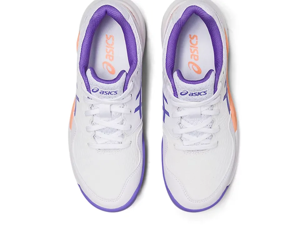 Cheap ASICS GEL-RESOLUTION 9 GRADE SCHOOL White/Amethyst