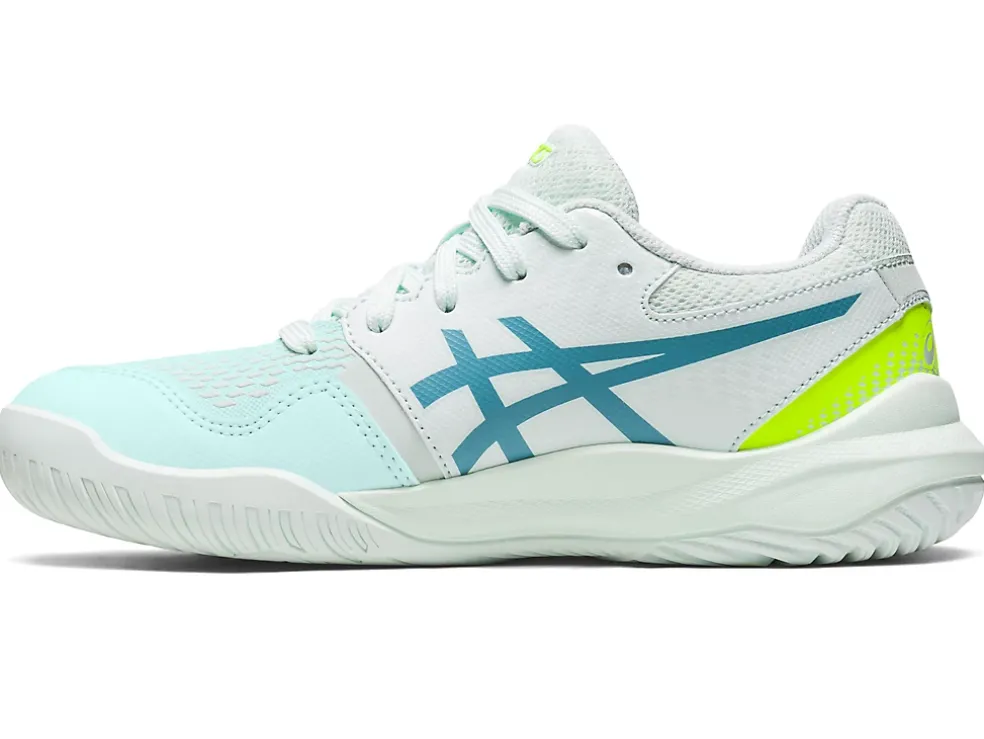 Store ASICS GEL-RESOLUTION 9 GRADE SCHOOL Soothing Sea/Gris Blue