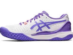 New ASICS GEL-RESOLUTION 9 OC White/Amethyst