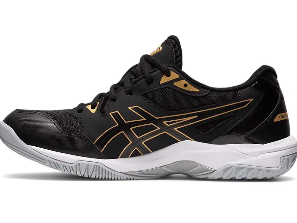 Best ASICS GEL-ROCKET 10 Black/Pure Gold
