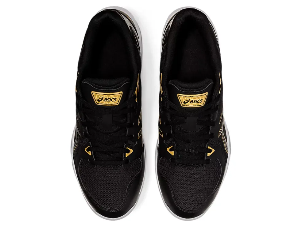 Best ASICS GEL-ROCKET 10 Black/Pure Gold