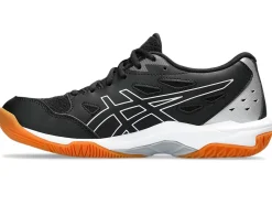 Cheap ASICS GEL-ROCKET 11 Black/Pure Silver