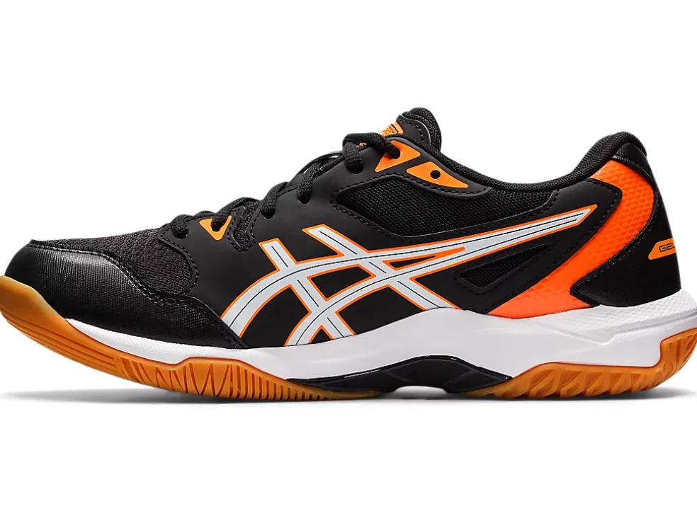 Store ASICS GEL-ROCKET 10 WIDE Black/Shocking Orange