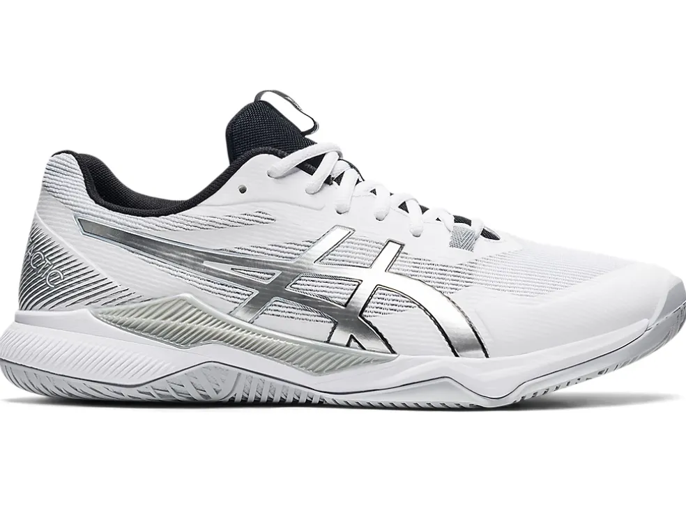 New ASICS GEL-TACTIC White/Pure Silver