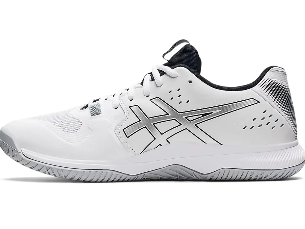 New ASICS GEL-TACTIC White/Pure Silver