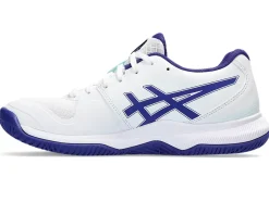 New ASICS GEL-TACTIC 12 White/Eggplant