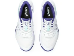 New ASICS GEL-TACTIC 12 White/Eggplant