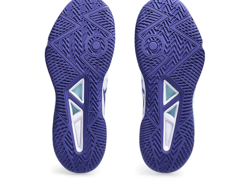 New ASICS GEL-TACTIC 12 White/Eggplant