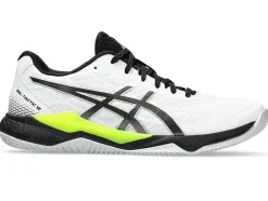 New ASICS GEL-TACTIC 12 White/Gunmetal