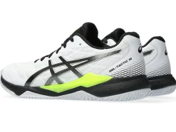 New ASICS GEL-TACTIC 12 White/Gunmetal