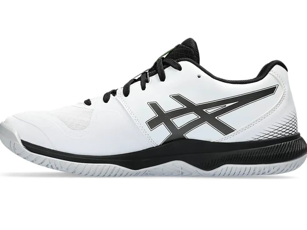 New ASICS GEL-TACTIC 12 White/Gunmetal