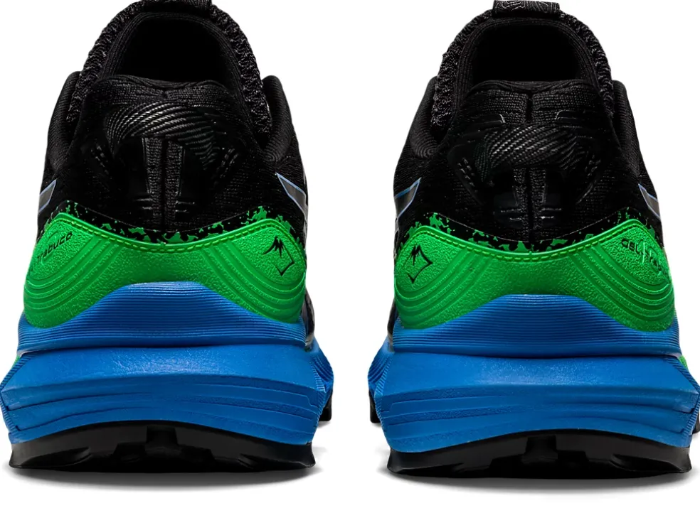 Fashion ASICS GEL-TRABUCO 10 Black/Blue Coast