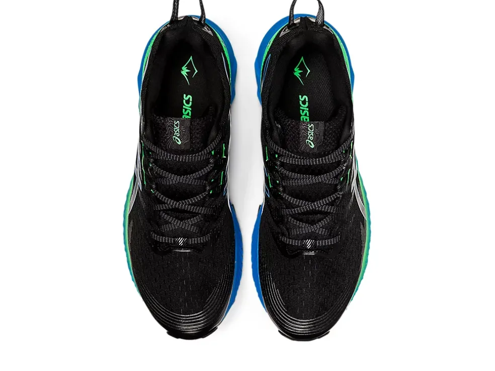 Fashion ASICS GEL-TRABUCO 10 Black/Blue Coast