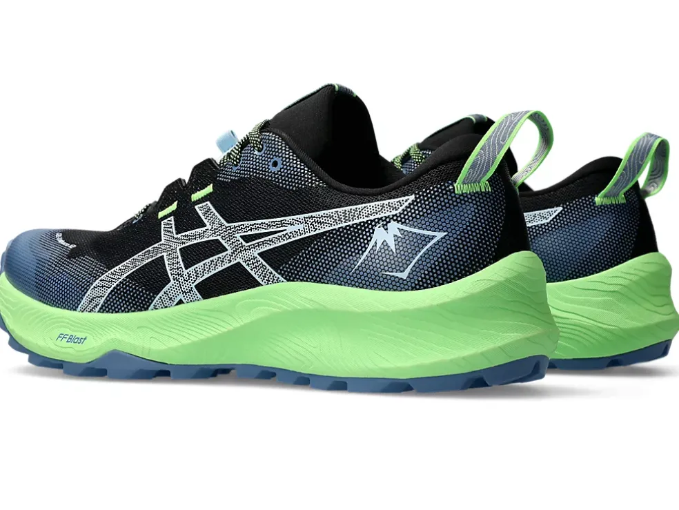 Shop ASICS GEL-TRABUCO 12 Black/Light Blue