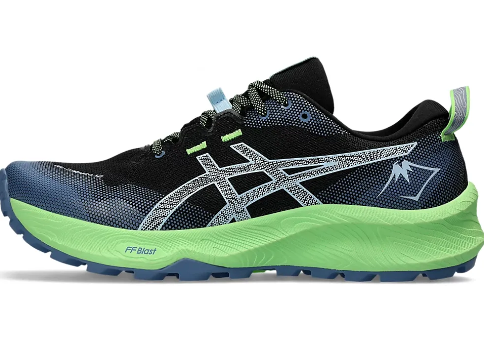 Shop ASICS GEL-TRABUCO 12 Black/Light Blue