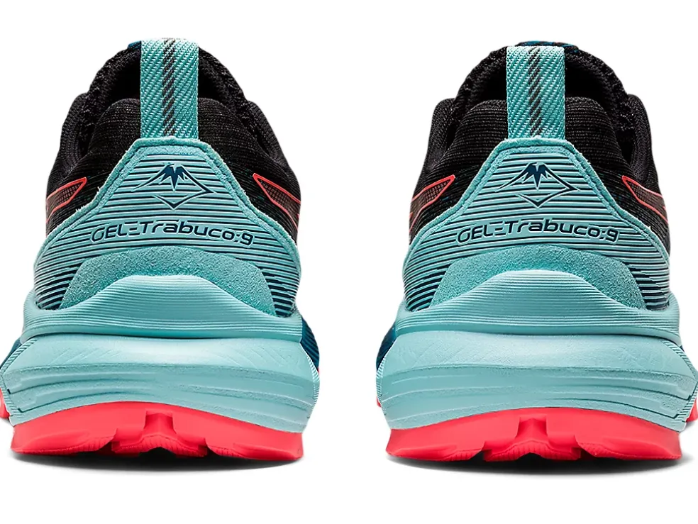 Best ASICS GEL-TRABUCO 9 Black/Blazing Coral