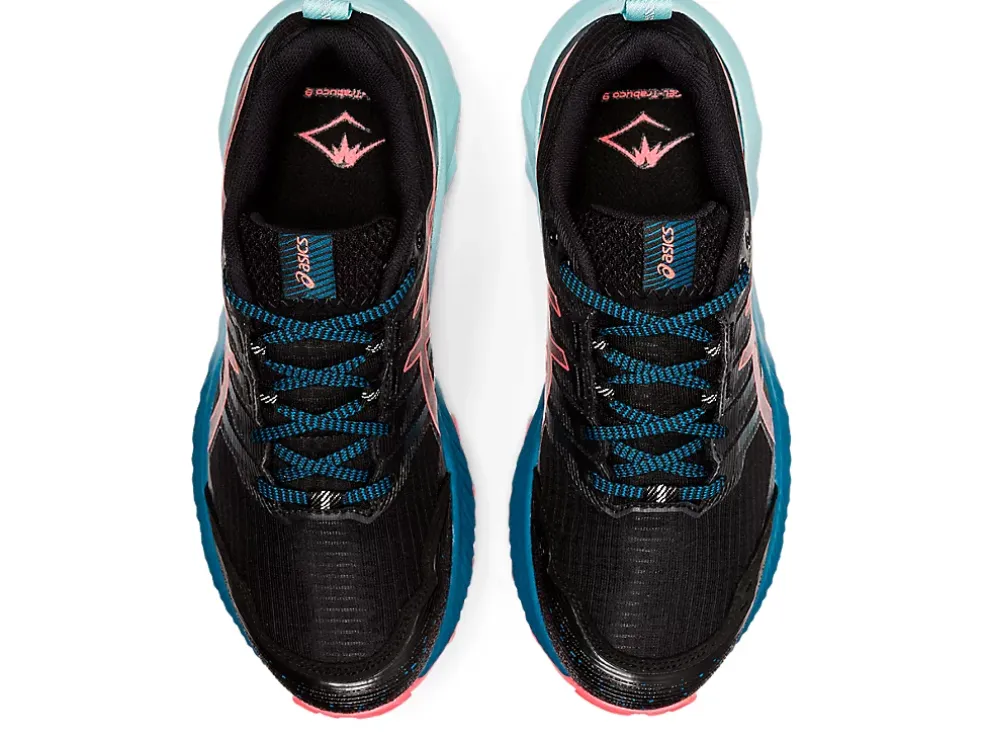 Best ASICS GEL-TRABUCO 9 Black/Blazing Coral