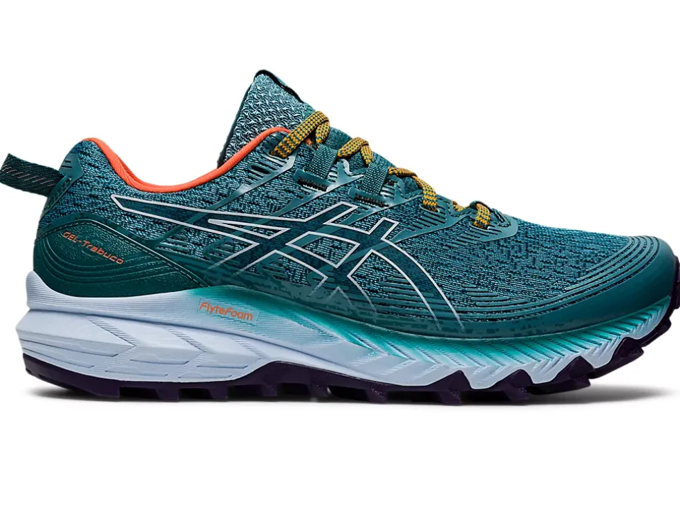 New ASICS GEL-TRABUCO 10 Misty Pine/Soft Sky
