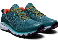 New ASICS GEL-TRABUCO 10 Misty Pine/Soft Sky