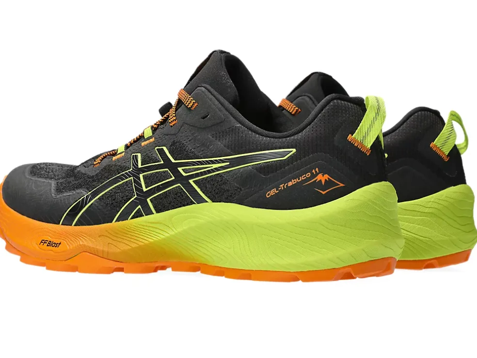 Best Sale ASICS GEL-TRABUCO 11 Black/Neon Lime