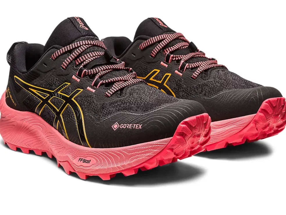 Hot ASICS GEL-TRABUCO 11 GTX Black/Sandstorm