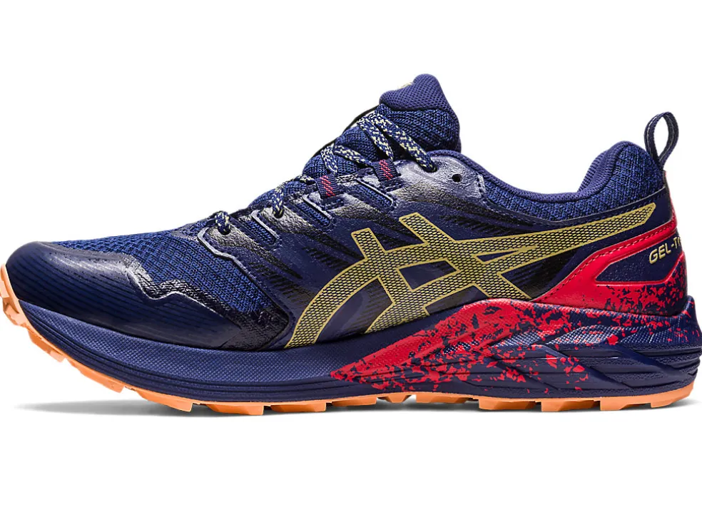 Cheap ASICS GEL-Trabuco Terra Indigo Blue/Olive Oil