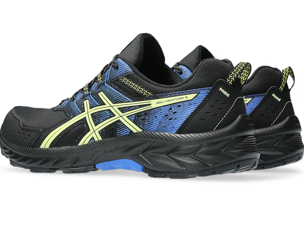 Hot ASICS GEL-VENTURE 9 Black/Glow Yellow