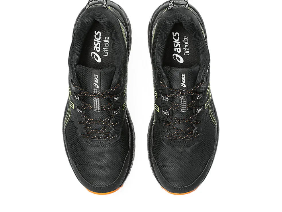 Clearance ASICS GEL-VENTURE 9 Black/Neon Lime