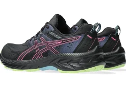 New ASICS GEL-VENTURE 9 Black/Hot Pink