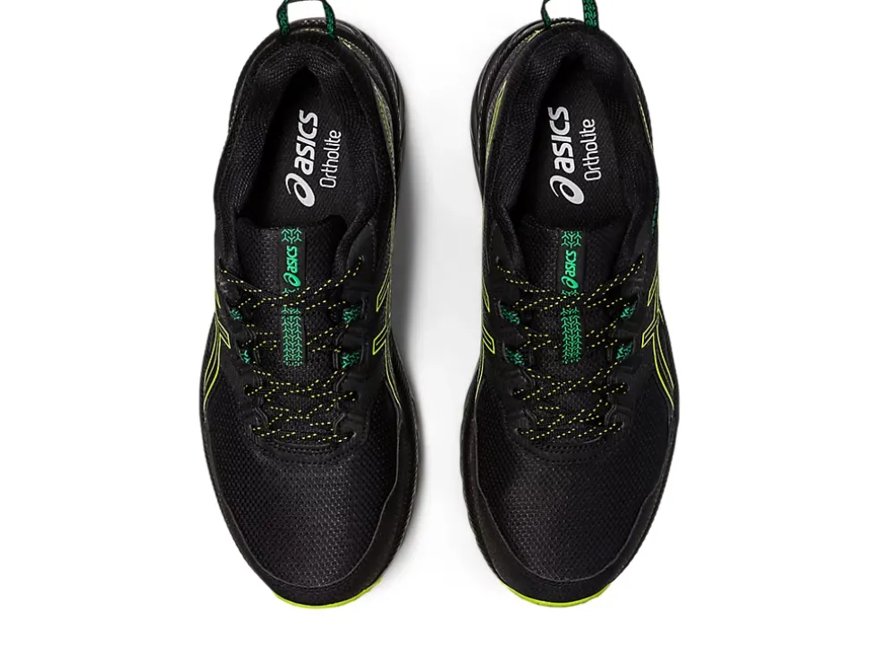 Fashion ASICS GEL-VENTURE 9 Black/Lime Zest